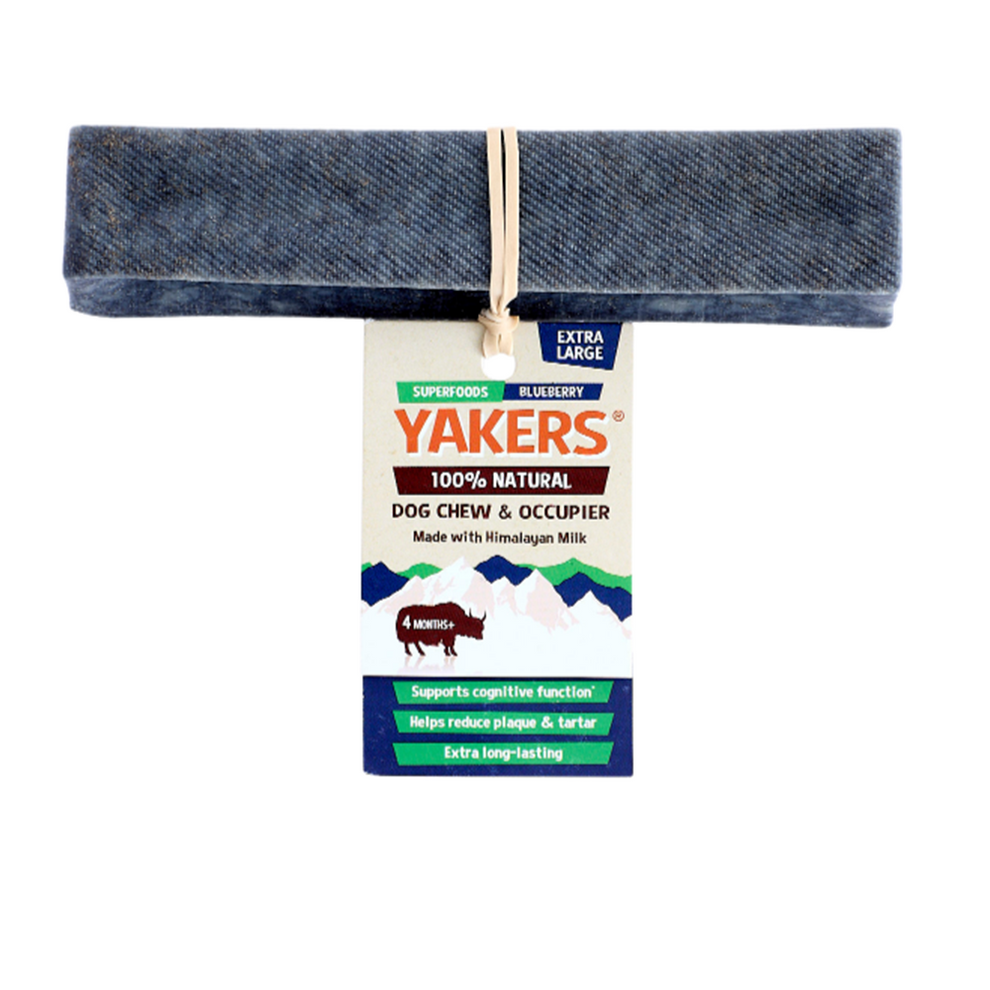 Yakers Blueberry 🫐🧀 Himalyan Yak Milk | Hard Cheese Dog Chew