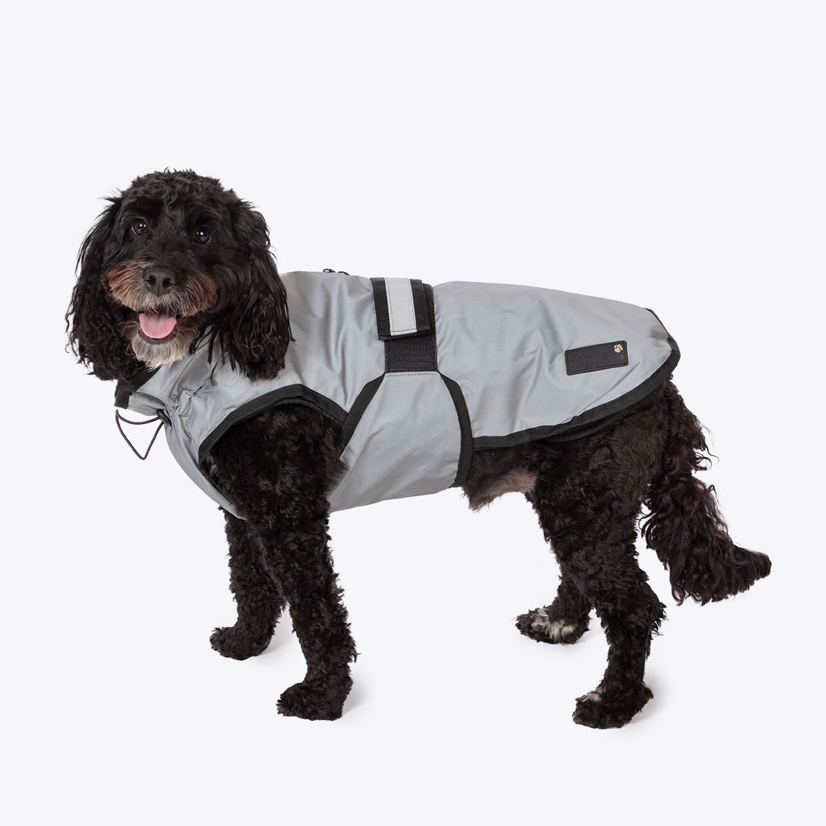 Danish Design 3-in-1 Dog Coat - Light Reflective Grey | Versatile All Weather Protection for Every Season