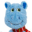 KONG Holiday Knot Belly Hippo Blue Medium/Large 🎄 Christmas Dog Toy