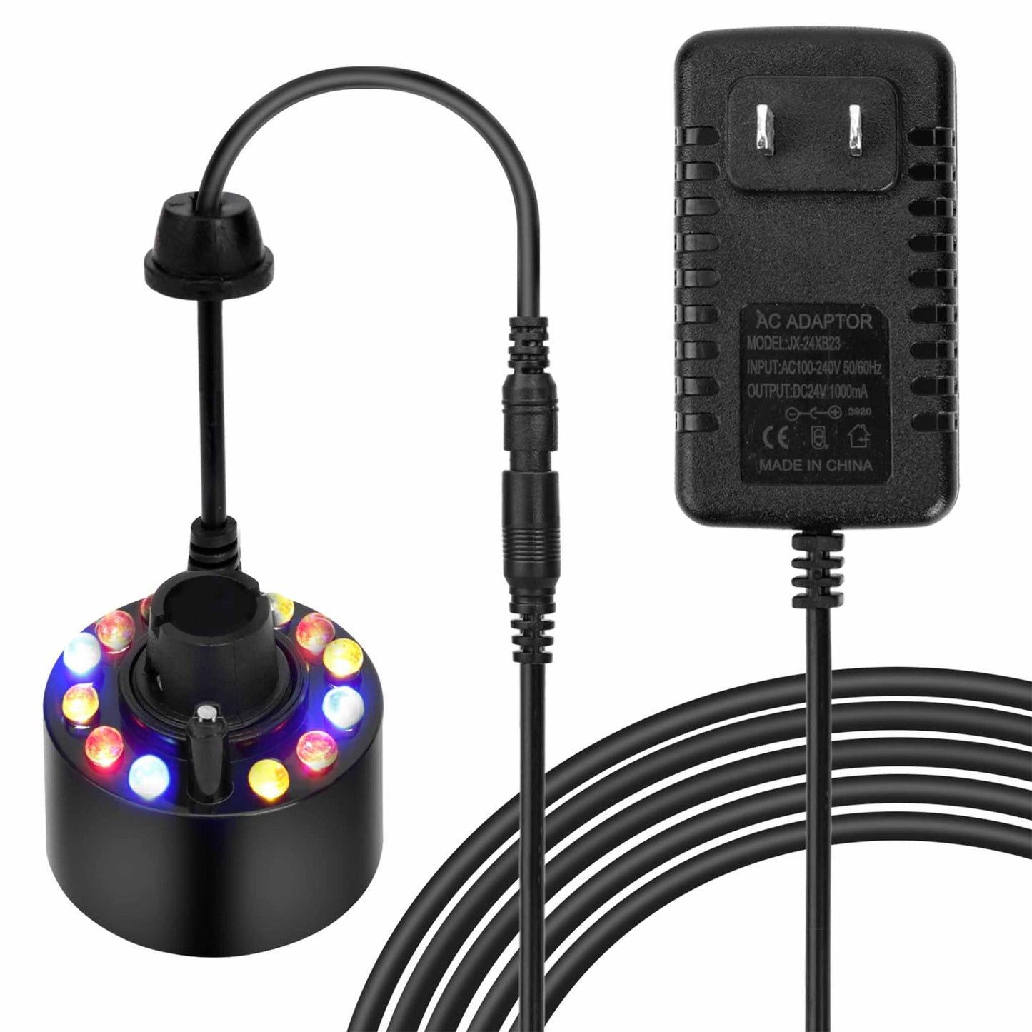 Hygger Cool Fog Mister with LED Lighting | Reptile & Amphibian Humidity Raiser