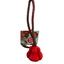 James Steel Festive TPR Treat Bell on Rope | Dog Christmas Toy