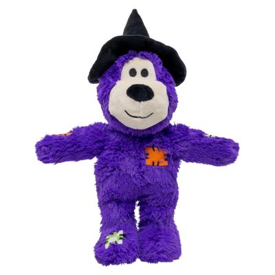 KONG Halloween Purple Witch Bear 🐻 WildKnots Dog Toy