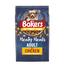 Bag of Bakers Meaty Meals Adult dog food with a dog on the label