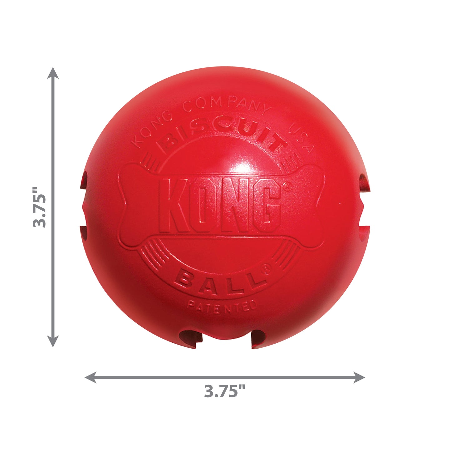 KONG Biscuit Ball | Dog Treat Dispensing Puzzle Toy