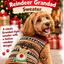 Reindeer Grandad Sweater 🦌 Dog Christmas Jumper by Happy Pet