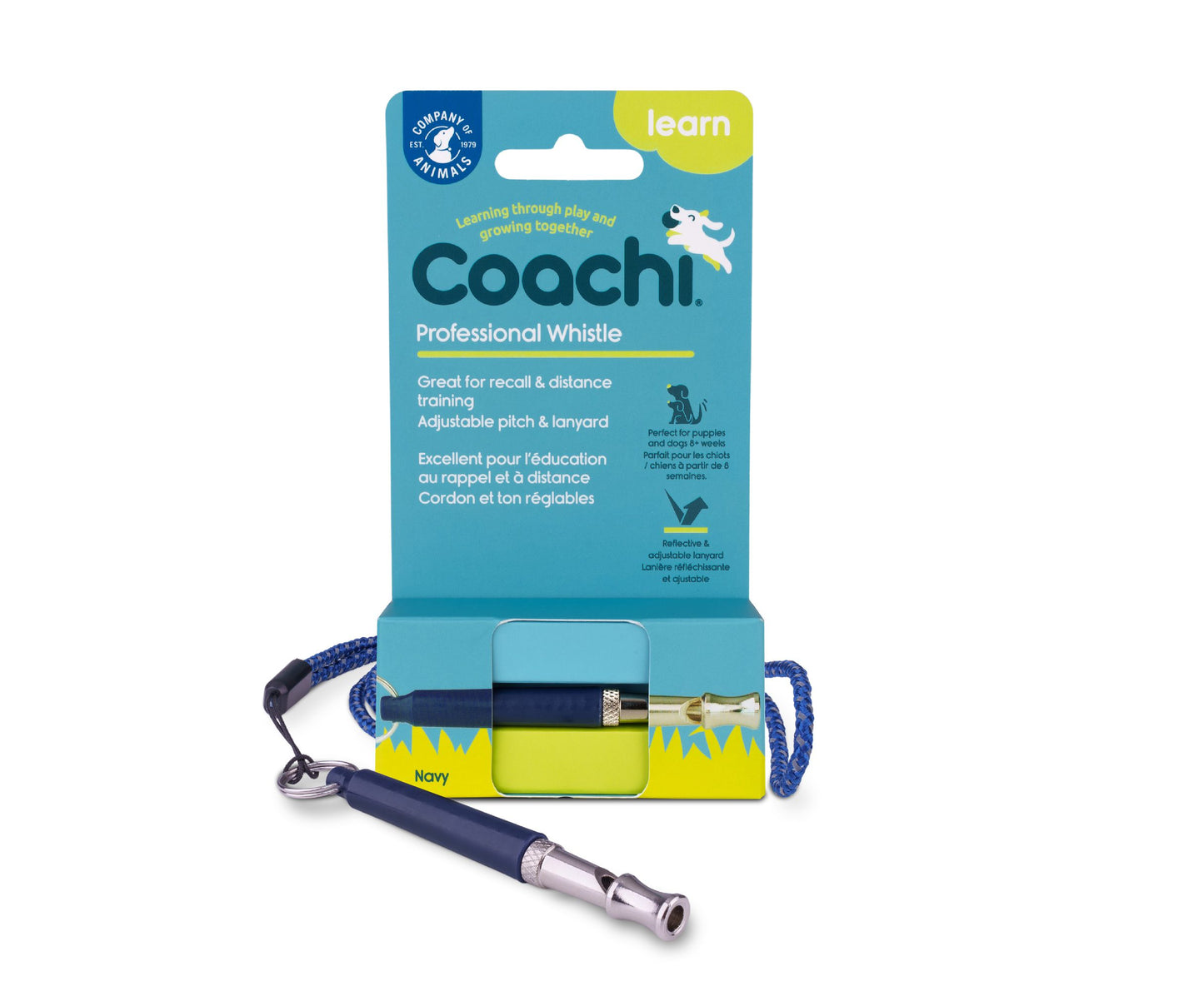 Coachi | Professional Dog Training Whistle for Recall & Distance Control