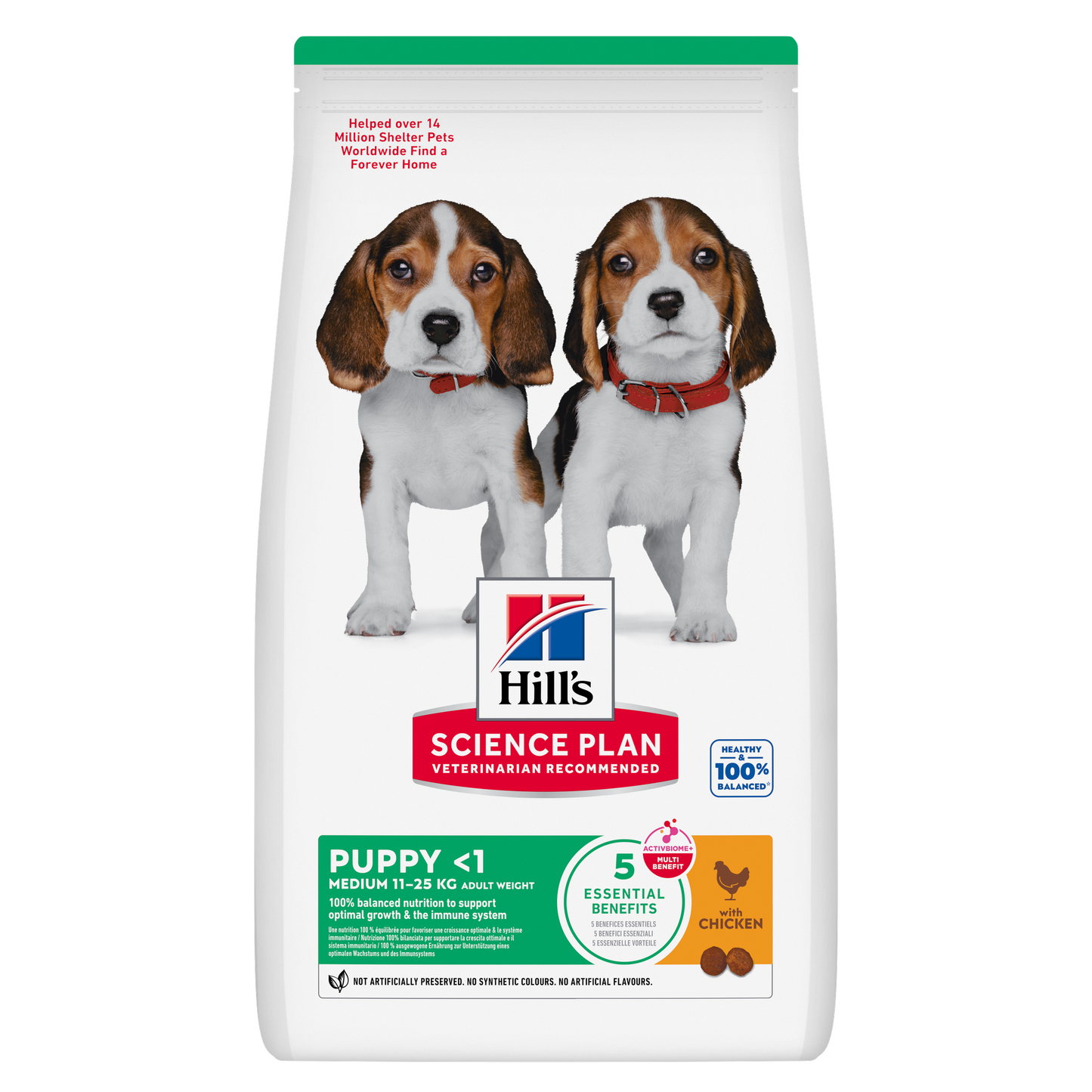 Hill's Science Plan Puppy Chicken 🐔 Medium Breed Dry Dog Food