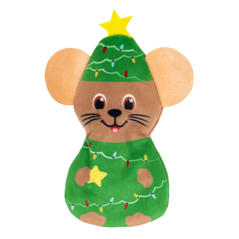 KONG Holiday Catnip Refillables Mouse & Reindeer 🎄 Christmas Cat Toy