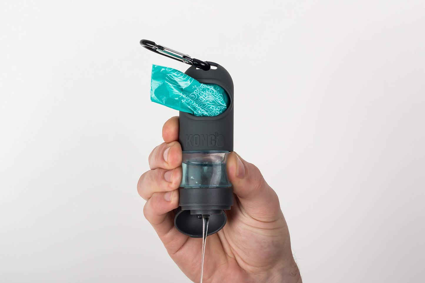 KONG | HandiPOD Mini Dog Walking Starter Kit with Poop Bags, Torch & Hand Sanitiser