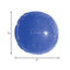 Blue KONG dog toy with dimensions on a white background
