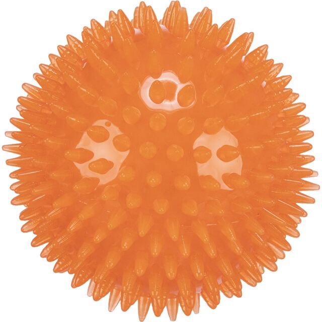Trixie | TPR Hedgehog Ball | Floatable Silent Dog Toy