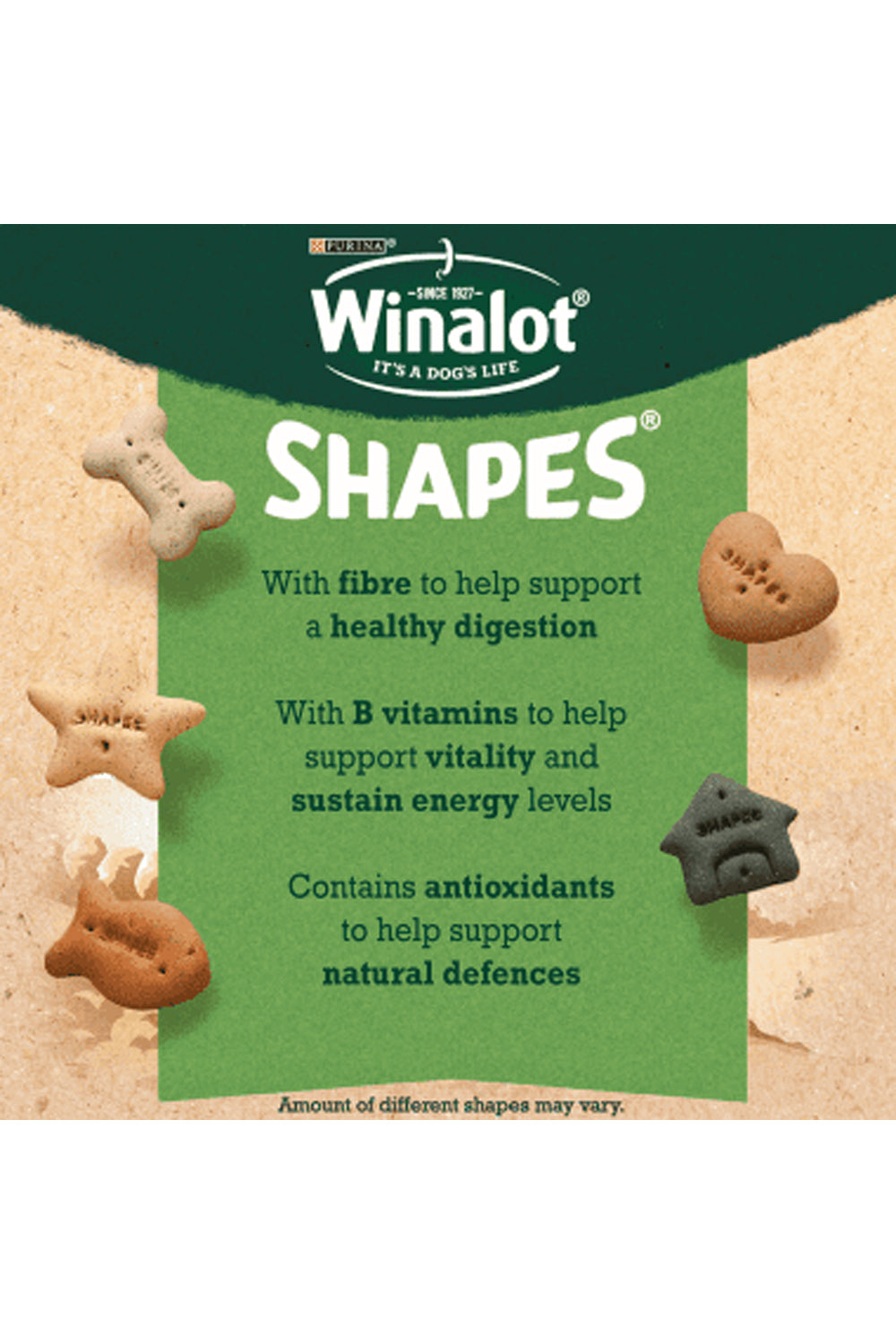 Winalot Shapes Dog Biscuits 🦴 15kg Bulk Box