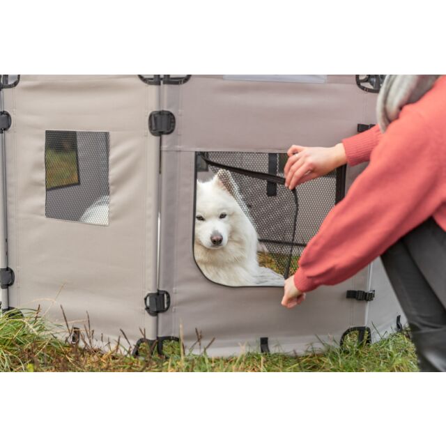 Trixie Camping Fence for Dogs 🏕️ Portable & Lightweight Expandable Dog Playpen