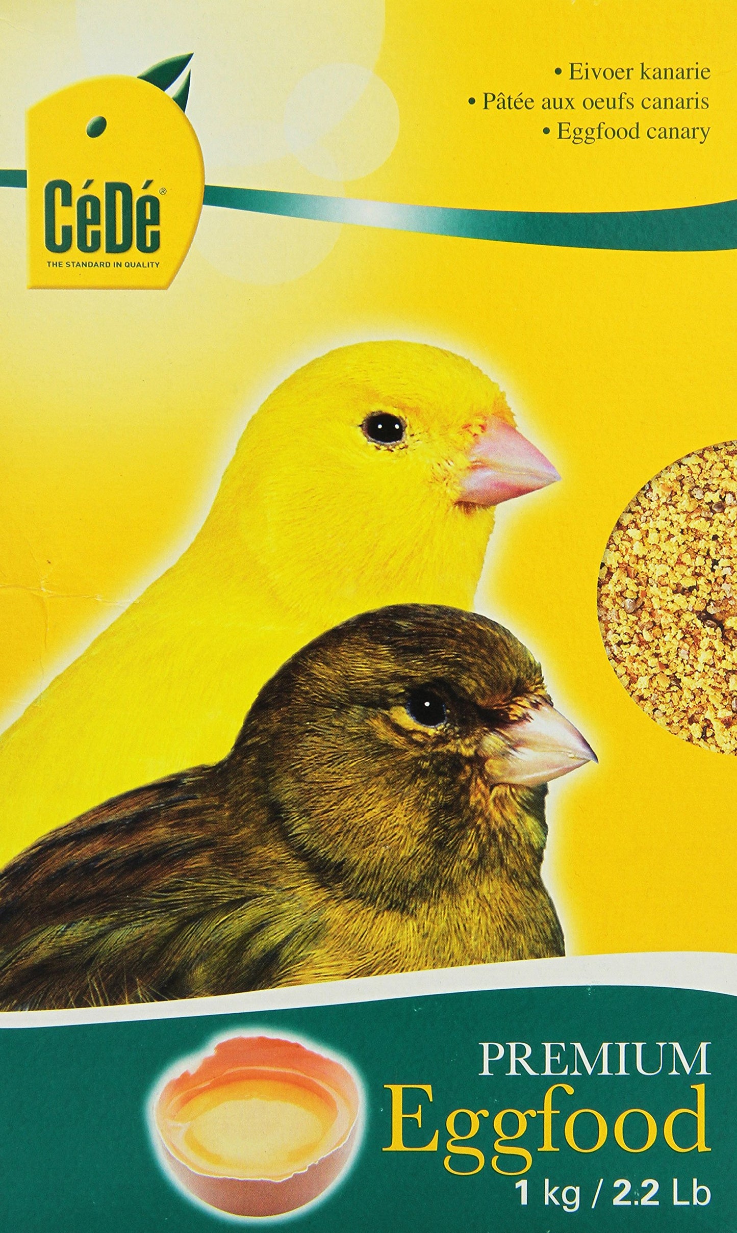CeDe | Young Rearing Bird Food | Premium Canary Eggfood - 1kg