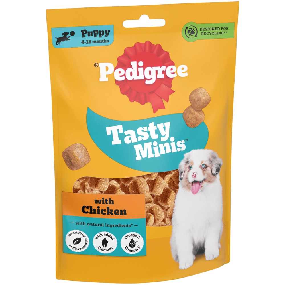 Pedigree Tasty Bites Minis Puppy Treats (125g)