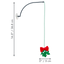 KONG Holiday Connects™ Window Mistletoe 🎄 Christmas Cat Toy