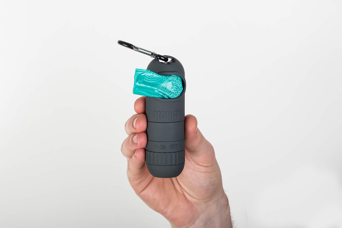 KONG | HandiPOD Mini Dog Walking Starter Kit with Poop Bags, Torch & Hand Sanitiser