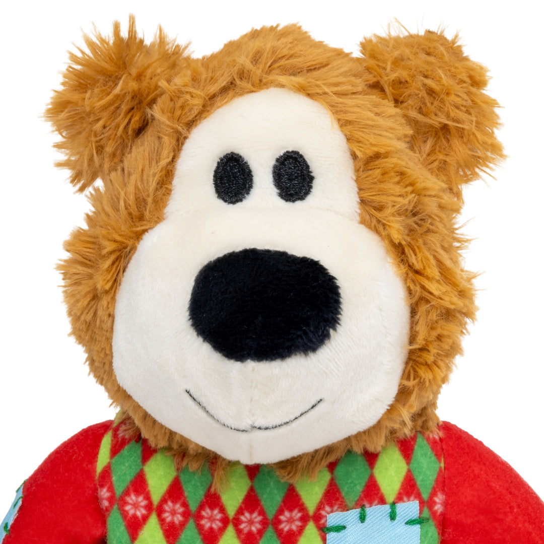 KONG Holiday Wild Knots Sweater Bear 🐻 Christmas Dog Toy