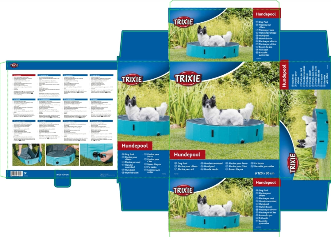 Trixie | Dog Swimming & Padding Pool | Heatwave & Summer Pet Care