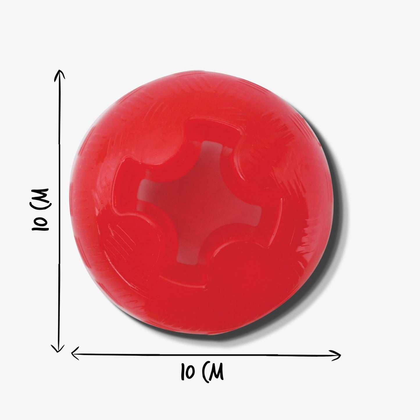 Mighty Mutts Rubber Ball | Tough Dog Toy