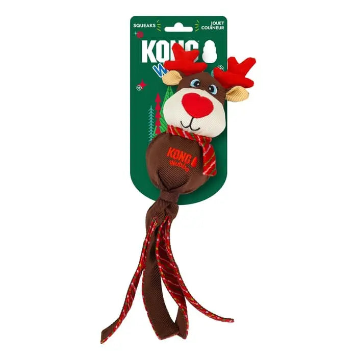 KONG Holiday Wubba 🎄 Assorted Christmas Dog Toy
