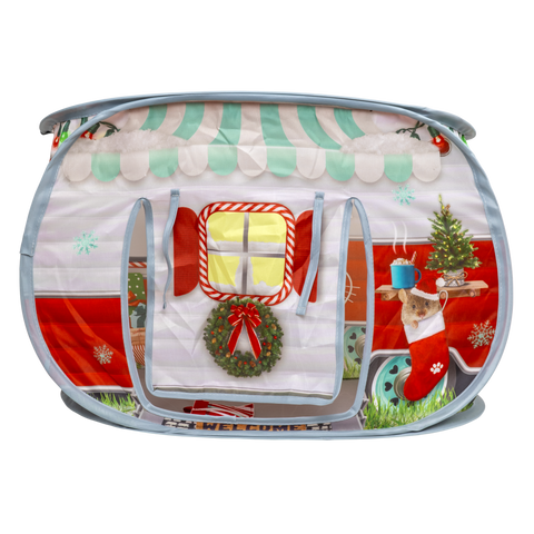 KONG Holiday Play Spaces Camper 🎄 Christmas Cat Toy