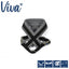 Ancol | Adjustable Dog Harness | Viva Reflective Padded - Black