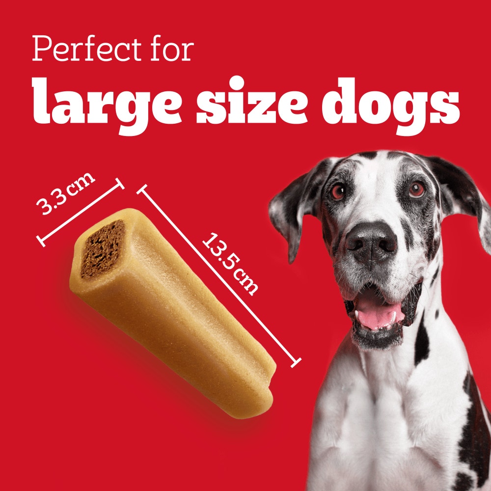 Pedigree Jumbone Beef & Poultry Dog Chew Sticks