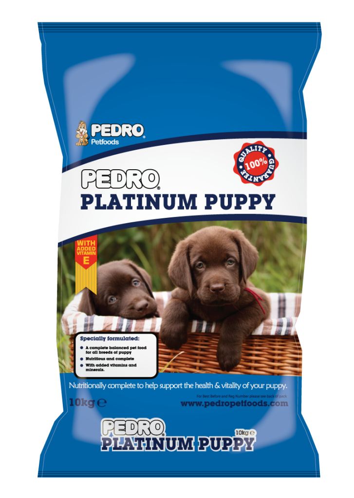 Pedro Platinum Puppy VAT Free Dry Working Dog Food