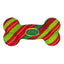 KONG Holiday AirDog Stripe Squeak Bone Small 🎄 Christmas Dog Toy