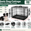 Savic | Dog Cottage | Black Double Door Cage Crate