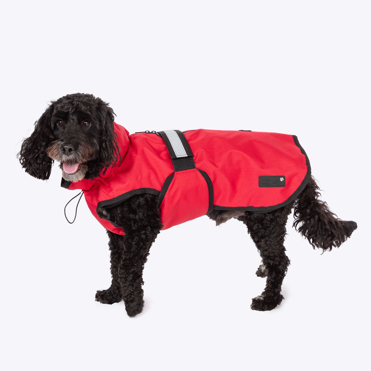 Danish Design 3-in-1 Dog Coat - Red | Versatile All Weather Protection for Every Season