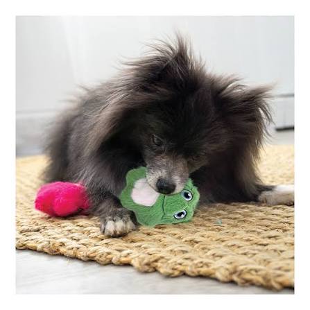KONG Snuzzles Minis | Plush Squeaky Dog Toy (Pig & Frog Designs)