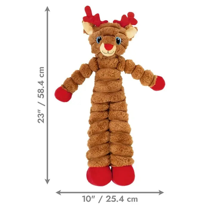 KONG Holiday Shakers Red Reindeer XL 🦌 Christmas Dog Toy