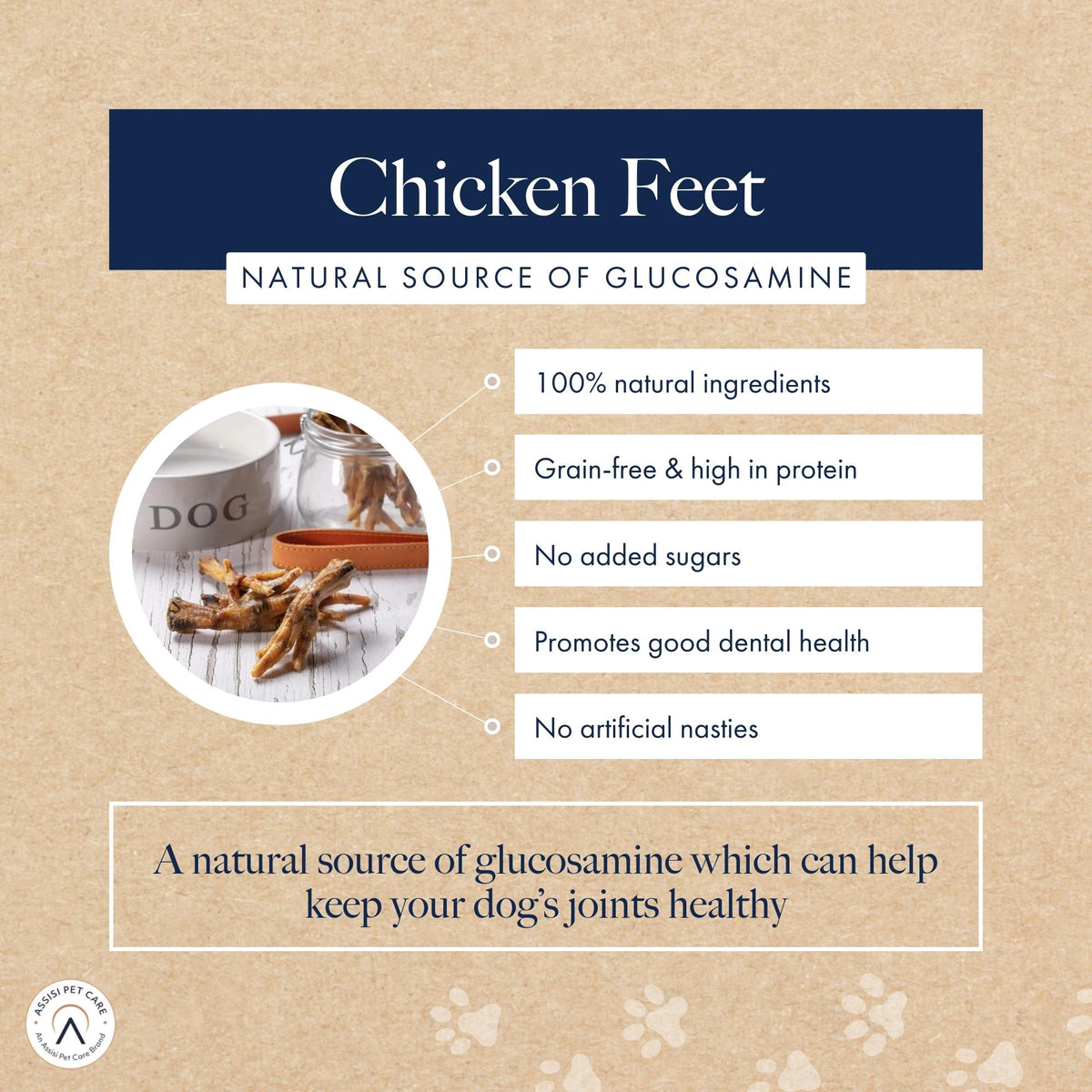 Hollings Chicken Feet for Dogs 🐔 100% Natural Treats