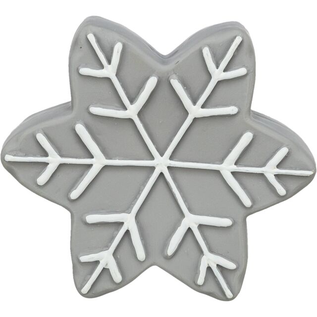 Christmas dog toy grey star