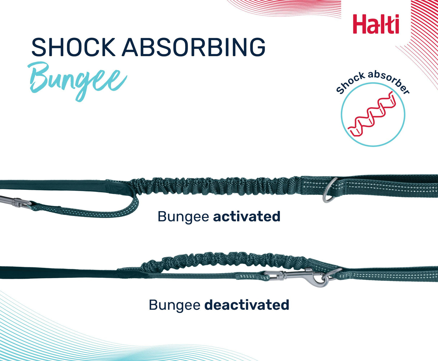 Halti Anatomy Multi Lead | Adjustable, Comfortable & Versatile Dog Walking