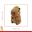 Latex Corby Capybara 🦫 Christmas Dog Toy by Happy Pet