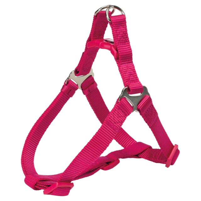 Trixie | Premium Dog Harness | One Touch H Shape - Fuchsia