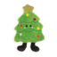 Cooper Christmas Tree 🎄 Unstuffed Crinkle Dog Toy by Happy Pet