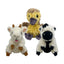 KONG Comfort Tykes Gosling, Cow & Goat Designs Available | Soft Toy for Small Dogs