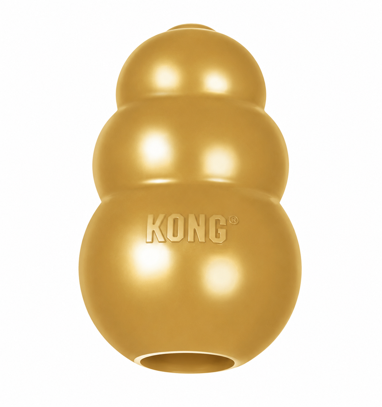 KONG Classic Limited Edition GOLD | 50th Anniversary Enrichment Dog Toy