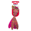 KONG | Floppy Tails Character Ball Dog Toy | Wubba Finz - Pink