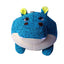 GOR Pets Soft Ball Hippo | Plush Squeaky Dog Toy (19cm)