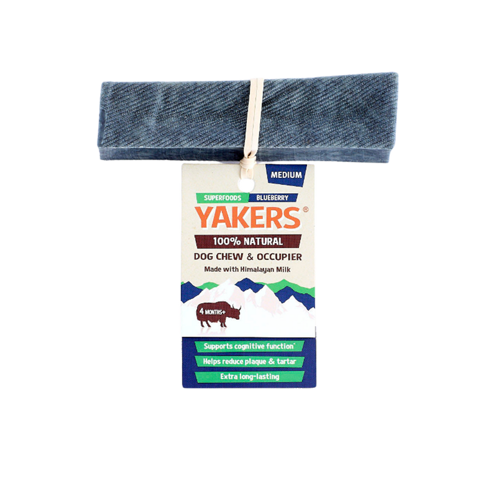 Yakers Blueberry 🫐🧀 Himalyan Yak Milk | Hard Cheese Dog Chew
