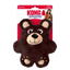 Kong Snuzzles bear-shaped dog toy with packaging on a white background