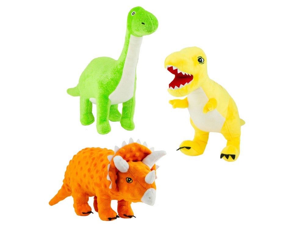 Roarsome Dinos | Plush Squeaky Dog Toy (41cm)