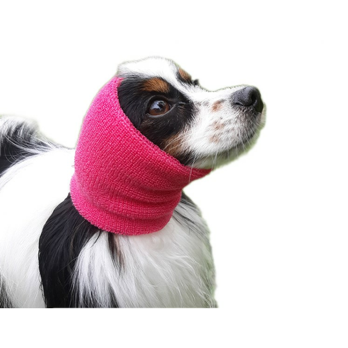 Happy Hoodie Pink 🩷 Dog Grooming Ear Defender by Christies