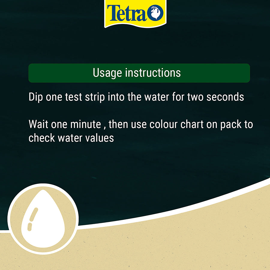 Tetra Pond Water Test Kit 7 in 1 - 25 Strips