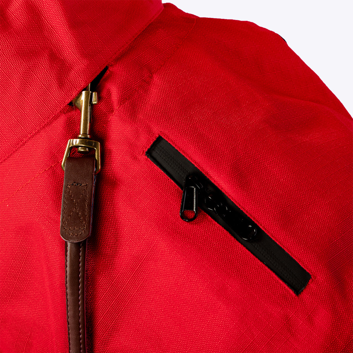 Danish Design 3-in-1 Dog Coat - Red | Versatile All Weather Protection for Every Season